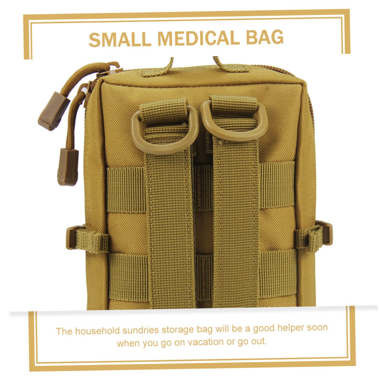 Didiseaon 2 Pz custodia family bag bustine travel kit borsa di pronto soccorso per il campeggio borse alla moda per le donne borsa medica per medicinali da escursionismo poliestere