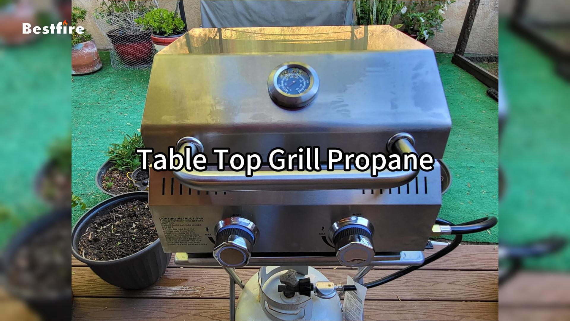 How to Light a Tabletop Propane Grill: Quick & Safe Guide