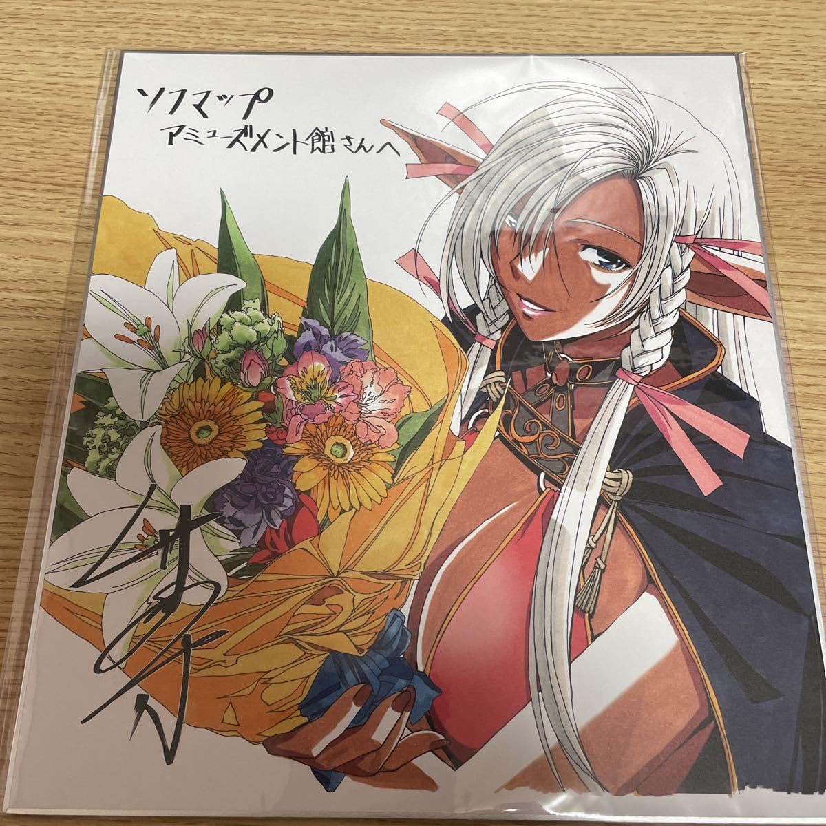 Amazon.co.jp: ドラゴンナイト4 マルレーネ 記念色紙 竹井正樹 PC