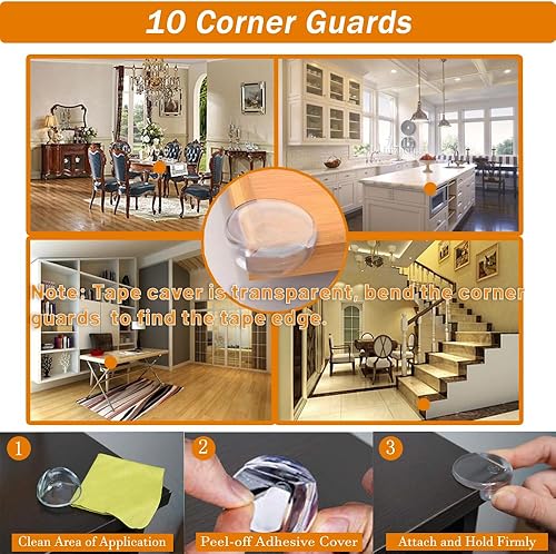 Miniatura 9 de Kit de seguridad para bebés 58 paquetes de artículos esenciales a prueba de bebés aparato de seguridad infantil con cerraduras de gabinete