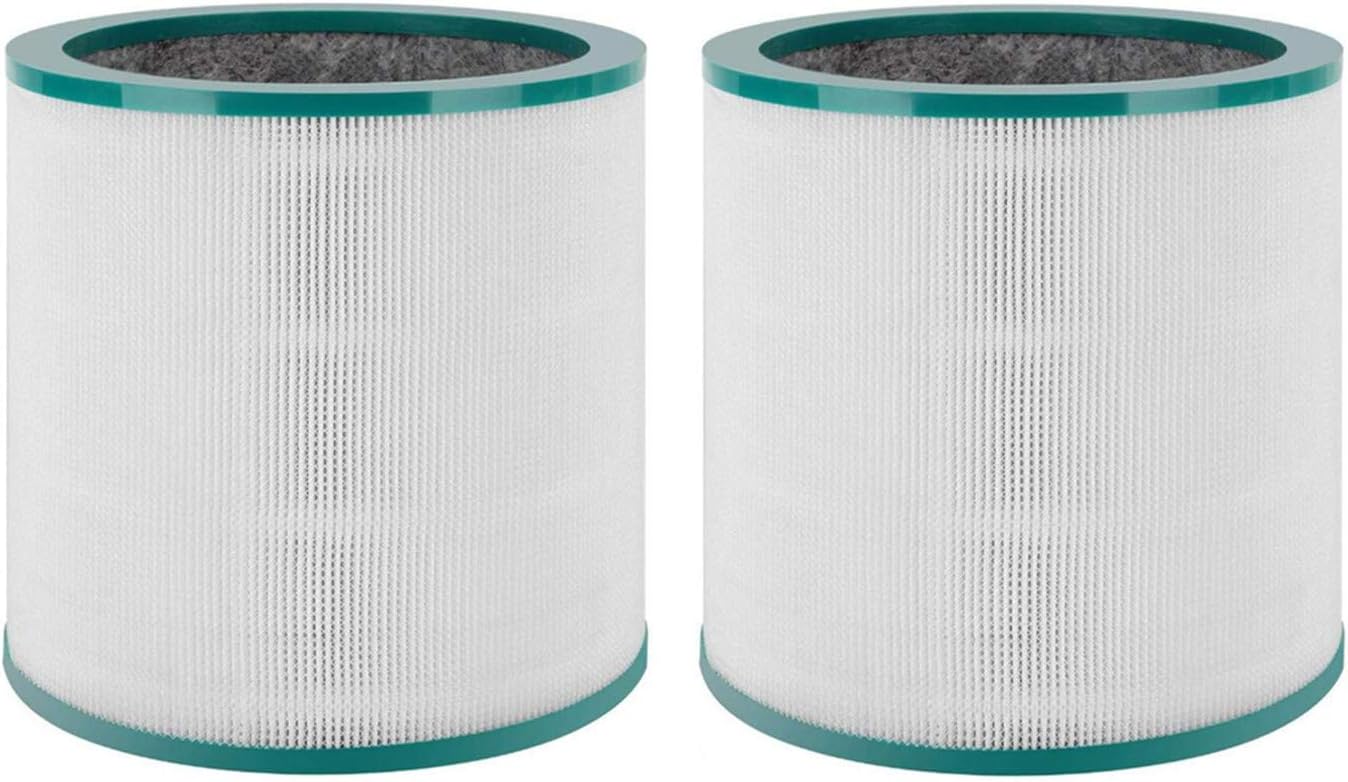 Reivn-Sky 2 Pack Replacement Filters Compatible with Dyson Pure Cool Link TP00 TP01 TP02 TP03 AM11 Tower Purifier