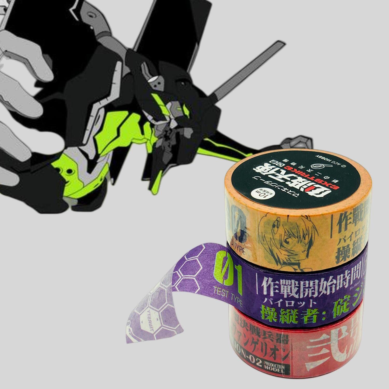 Amazon.co.jp: 新世紀エヴァンゲリオン マスキングテープ EVA 和