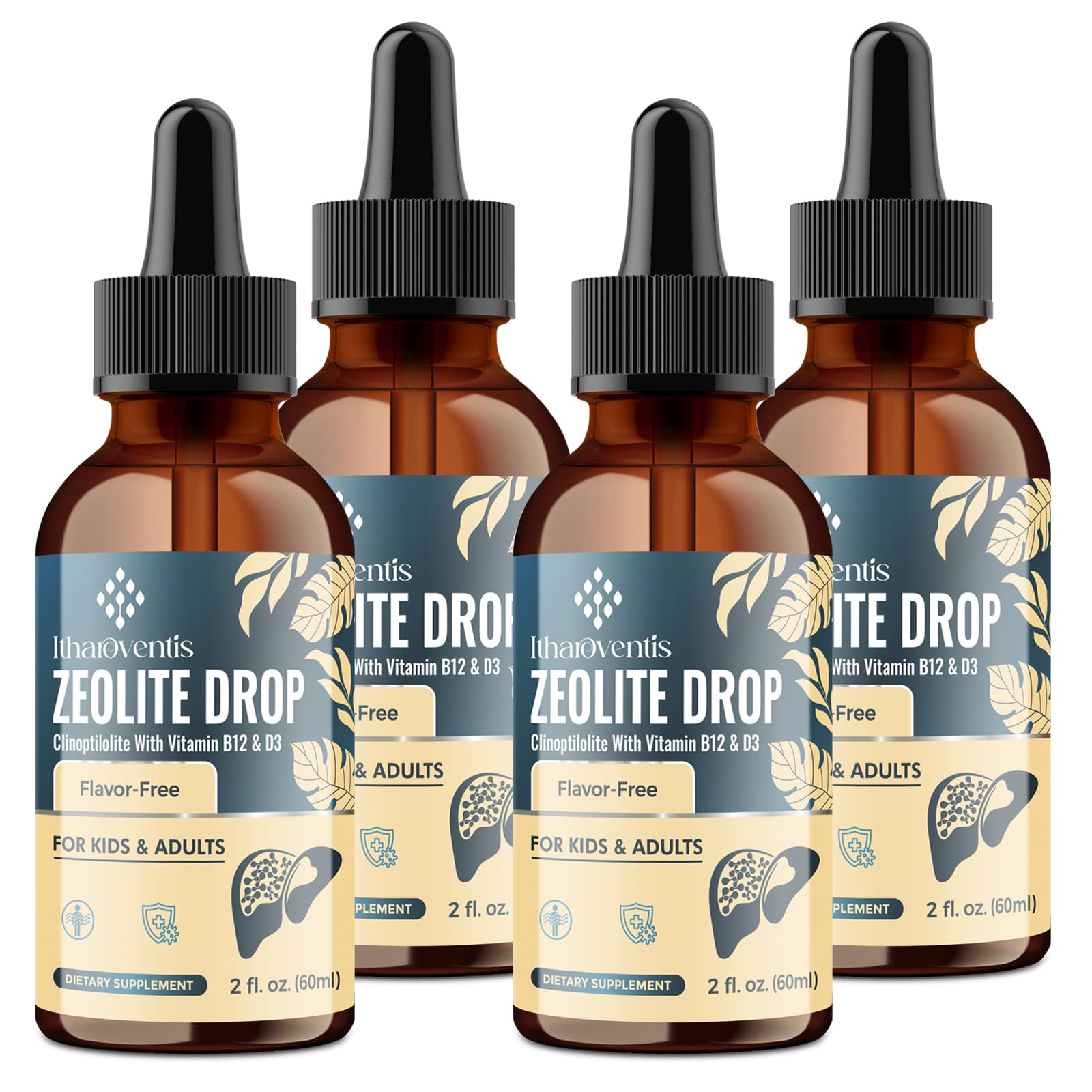 Itharoventis Liquid Zeolite Drops, Sugar Free, Monk Fruit, 2 Fl Oz — Amazon image 7
