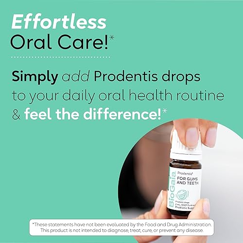 Miniatura 8 de BioGaia Prodentis | Gotas probióticas dentales | Promueve encías y dientes saludables | Defiende contra problemas dentales | Repone el microbioma