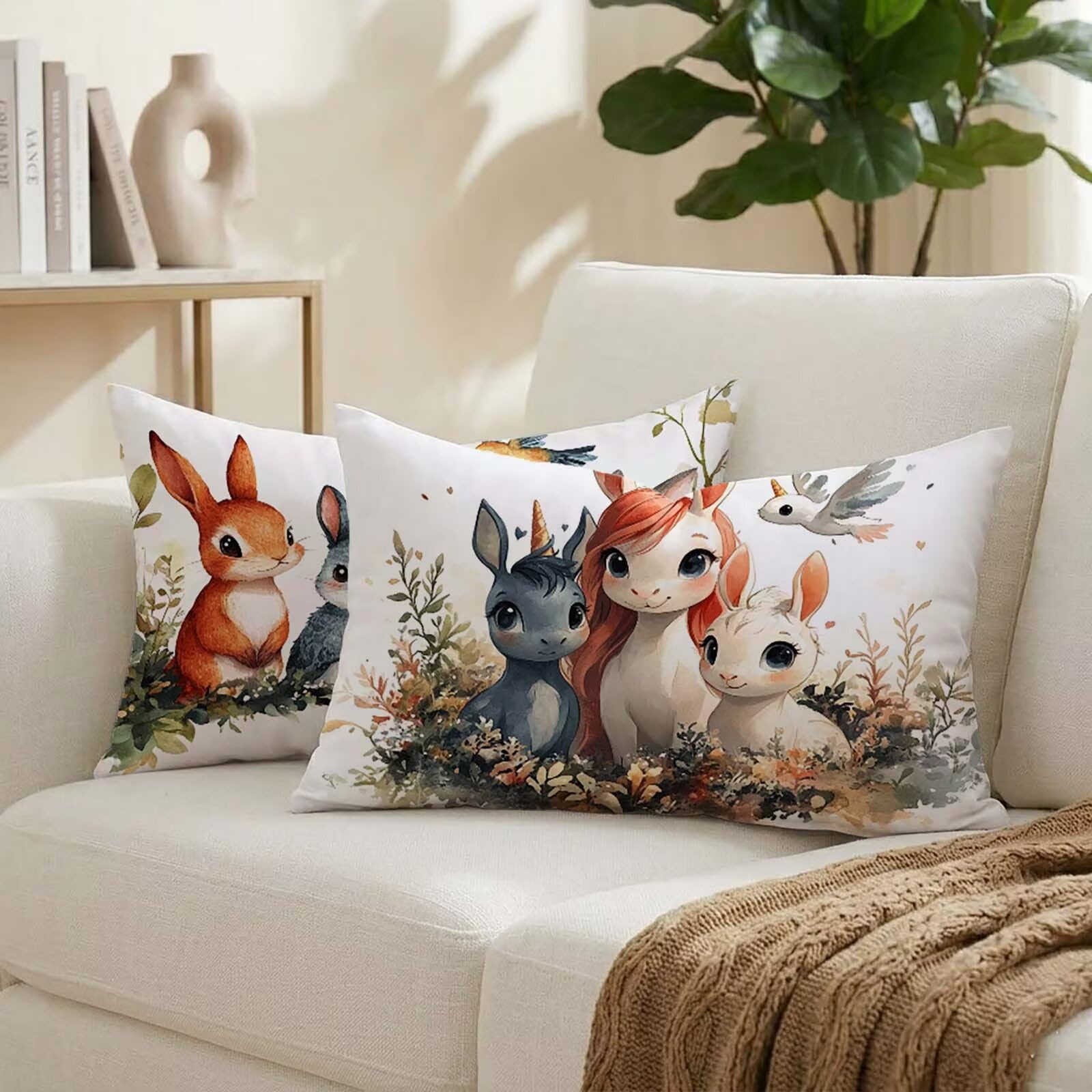 Coussin extérieur imperméable contre les taches et l'humidité d'été