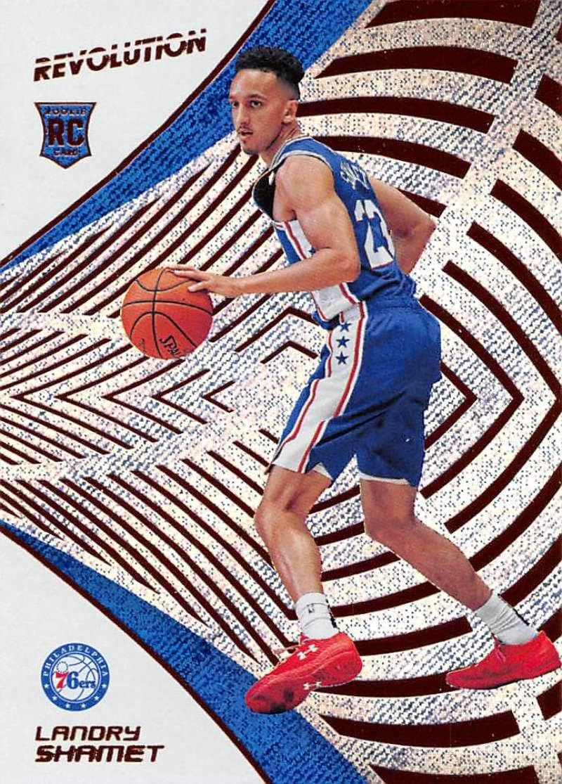 2018-19 Panini Revolution #109 Landry Shamet Philadelphia 76ers Rookie Basketball Card