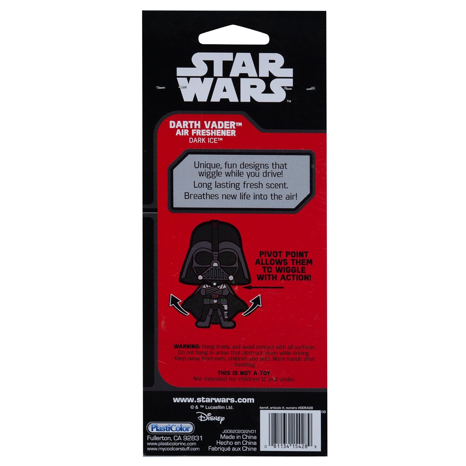 Star Wars Darth Vader Bobble Head Wiggle Air Freshener image 4
