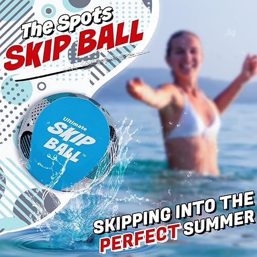 Miniatura 2 de Activ Life The Ultimate Skip Ball - Pelota de rebote de agua (paquete de 2) crea recuerdos duraderos con tus amigos y familiares en la playa, lago o