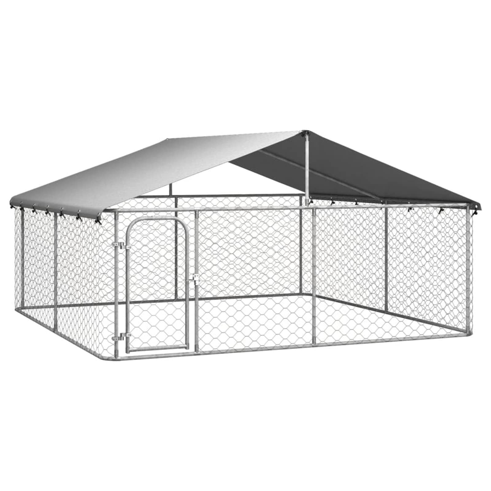 Niche pour chien extérieur cage grand chenil d'extérieur 300x300 cm