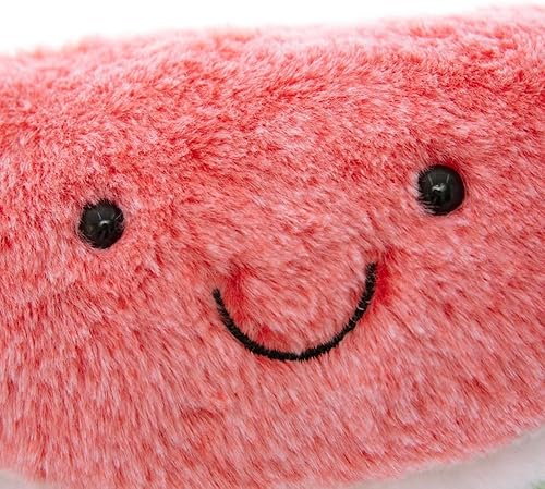 Miniatura 4 de Juguetes suaves de 19.6 pulgadas, serie de frutas, sandía, frutas, almohada de peluche, juguetes de cereza, lindos juguetes suaves, cojín de