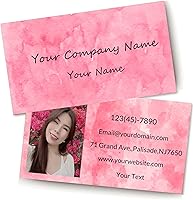 Vista 40 de Tarjetas de visita impresas papel de cobre opaco y mate, diseño de tarjetas de visita personalizadas de 3.5 "x 2", puede agregar sus fotos