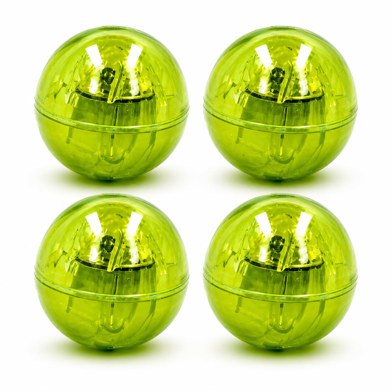 Aquacadabra Motion Activated LED Cat Balls – Interactive Light Up Replacement Balls Compatible with Design Senses Circuits 2 Pack of 2