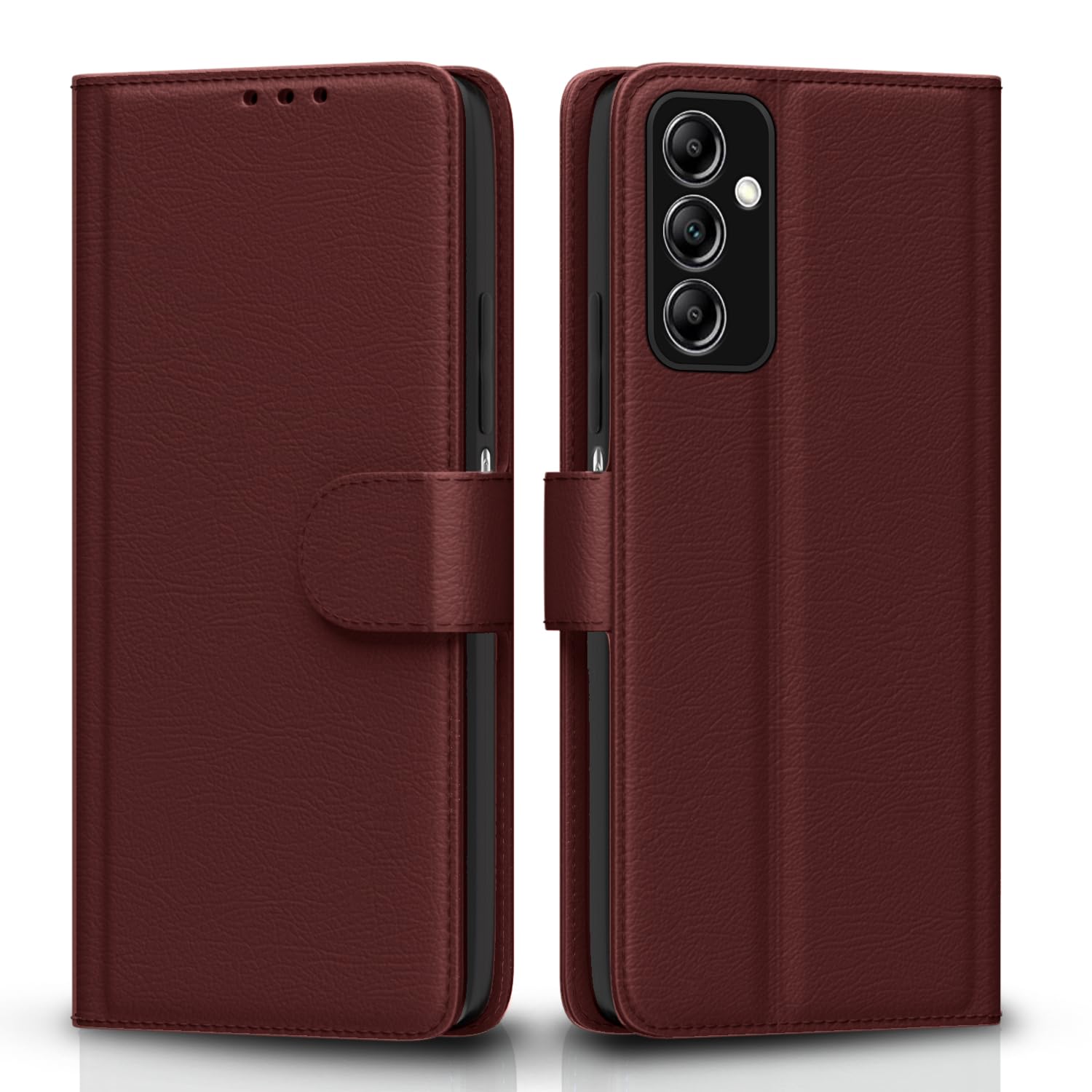 Samsung Galaxy A14 Flip Cover - Leather Wallet Stand -1 Samsung Galaxy A14 Flip Cover - Leather Wallet Stand -1