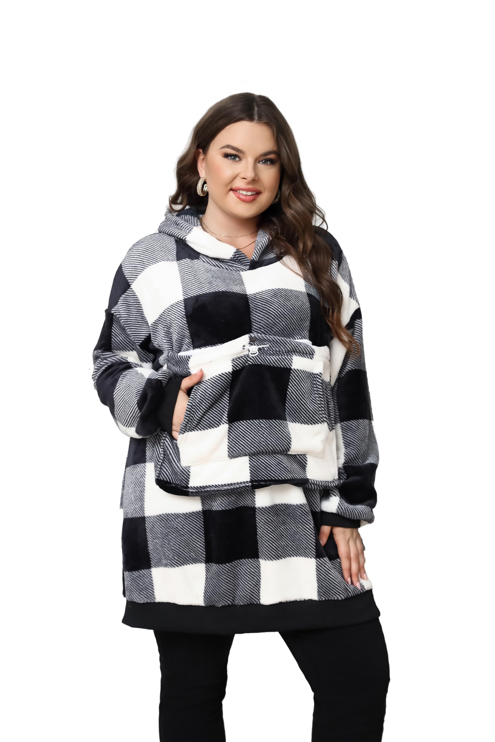 Pet Cat Pouch Hoodie Plus Size Sweatshirt Oversized Kitten Puppy Carrier Hoodie Dress, One Size