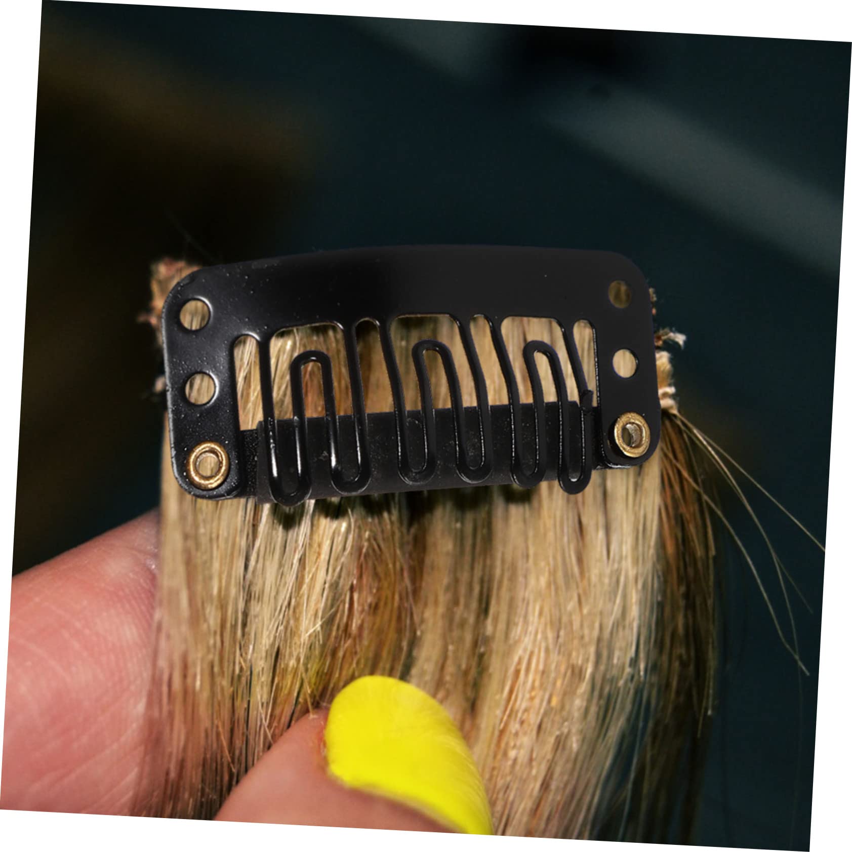minkissy 3sets Clip Per Parrucche e Needles t Per Cucire Di Accessori Per Estensioni e Parrucche Facili Da Usare