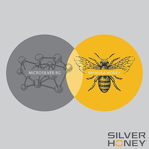 Miniatura 7 de Absorbine Silver Honey Champú medicado para alivio rápido de la piel, miel de manuka de grado médico y MicroSilver BG, rejuvenecedor, calmante e