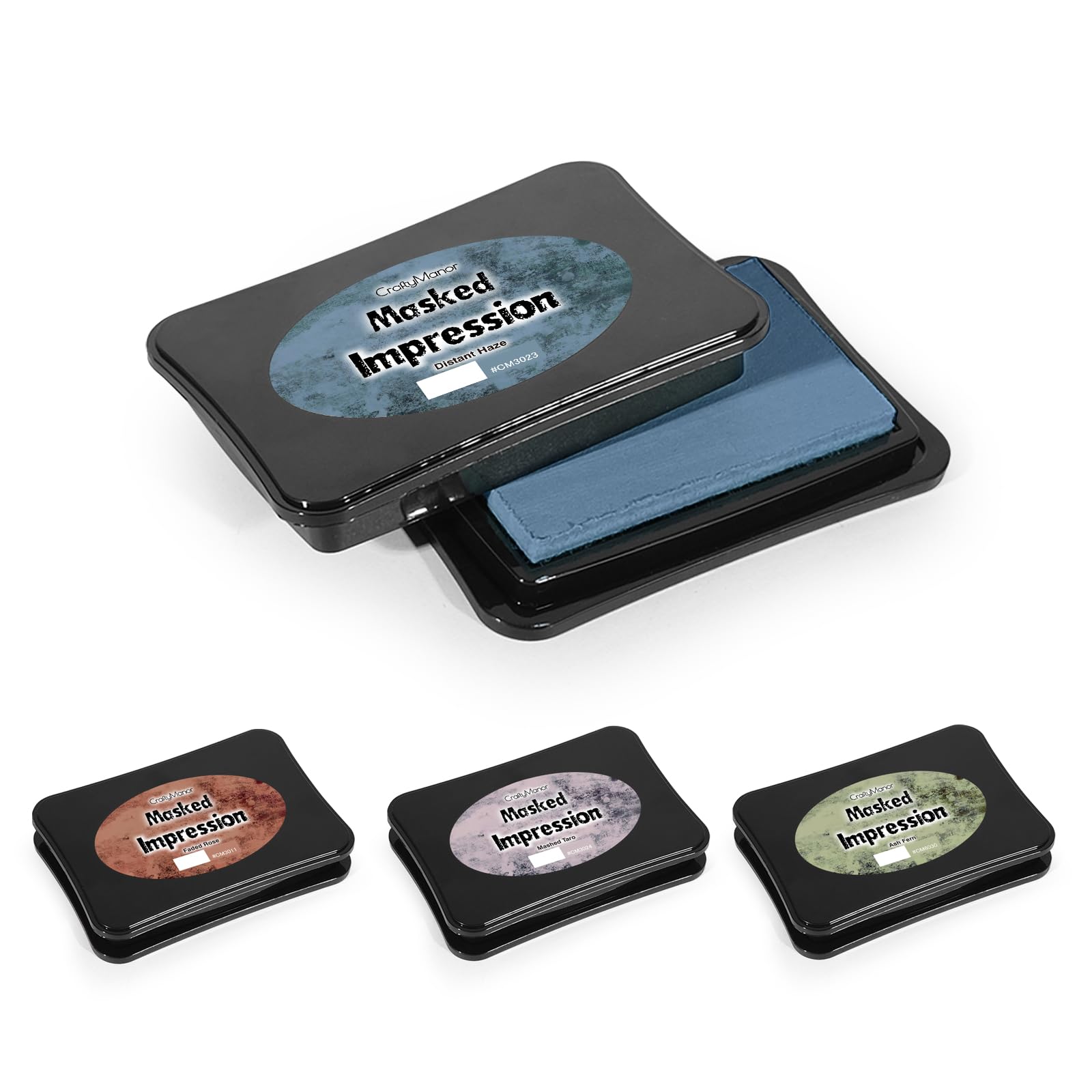 Mini Ink Pads for Scrapbooking & Stamping - 24 Colors -8 Mini Ink Pads for Scrapbooking & Stamping - 24 Colors -8