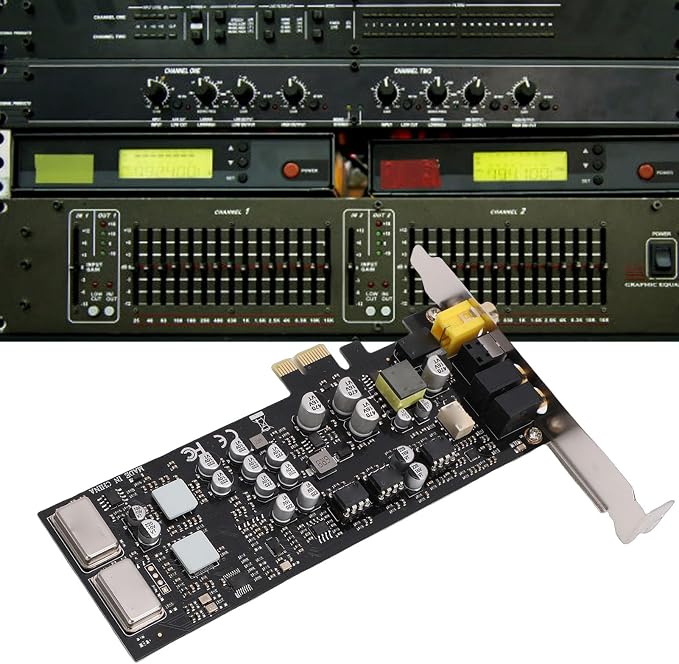 Tarjeta de sonido interna PCI Express LICAEVEY HiFi miniatura 3