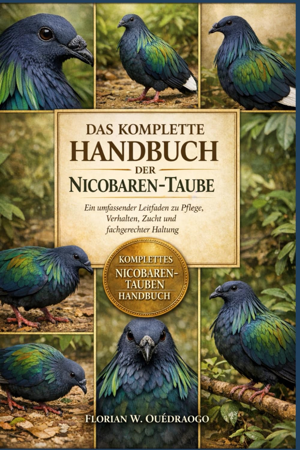 DAS KOMPLETTE HANDBUCH DER NICOBAREN-TAUBE: Ein umfassender Leitfaden zu Pflege, Verhalten, Zucht und fachgerechter Haltung