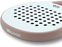 Vista 5 de Pala de pádel de fibra de carbono 3K de forma redonda para hombres y mujeres - Potencia y control de precisión, durabilidad, personalizable