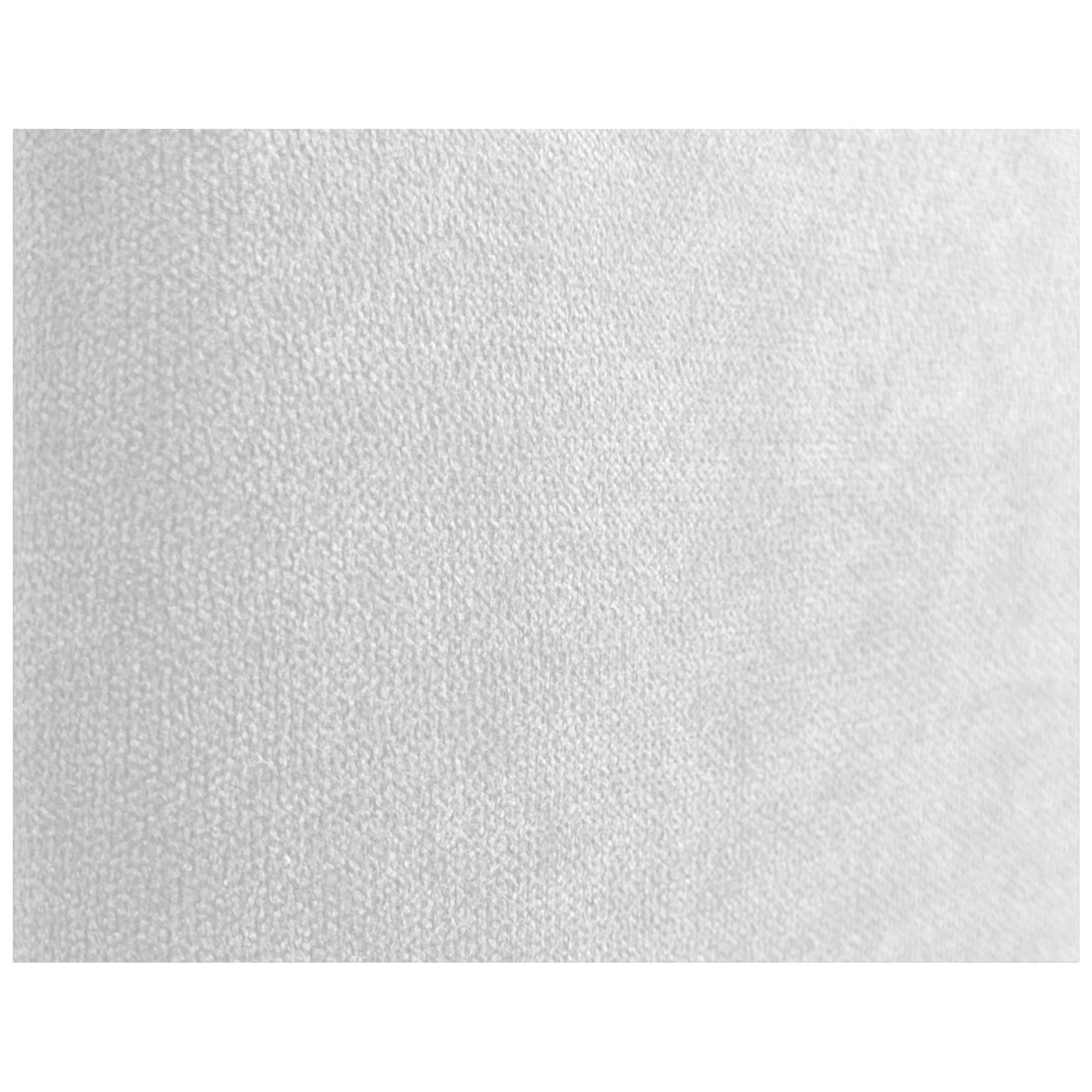DHOME Testiera Imbottita Liscia in Tessuto Aqualine Altezza 70CM Spessore 4cm e 8cm per Parete Acustica Testiere Fonoassorbenti Letto Camera da Letto (Tessuto Bianco, 160cm, Spessore 4cm)