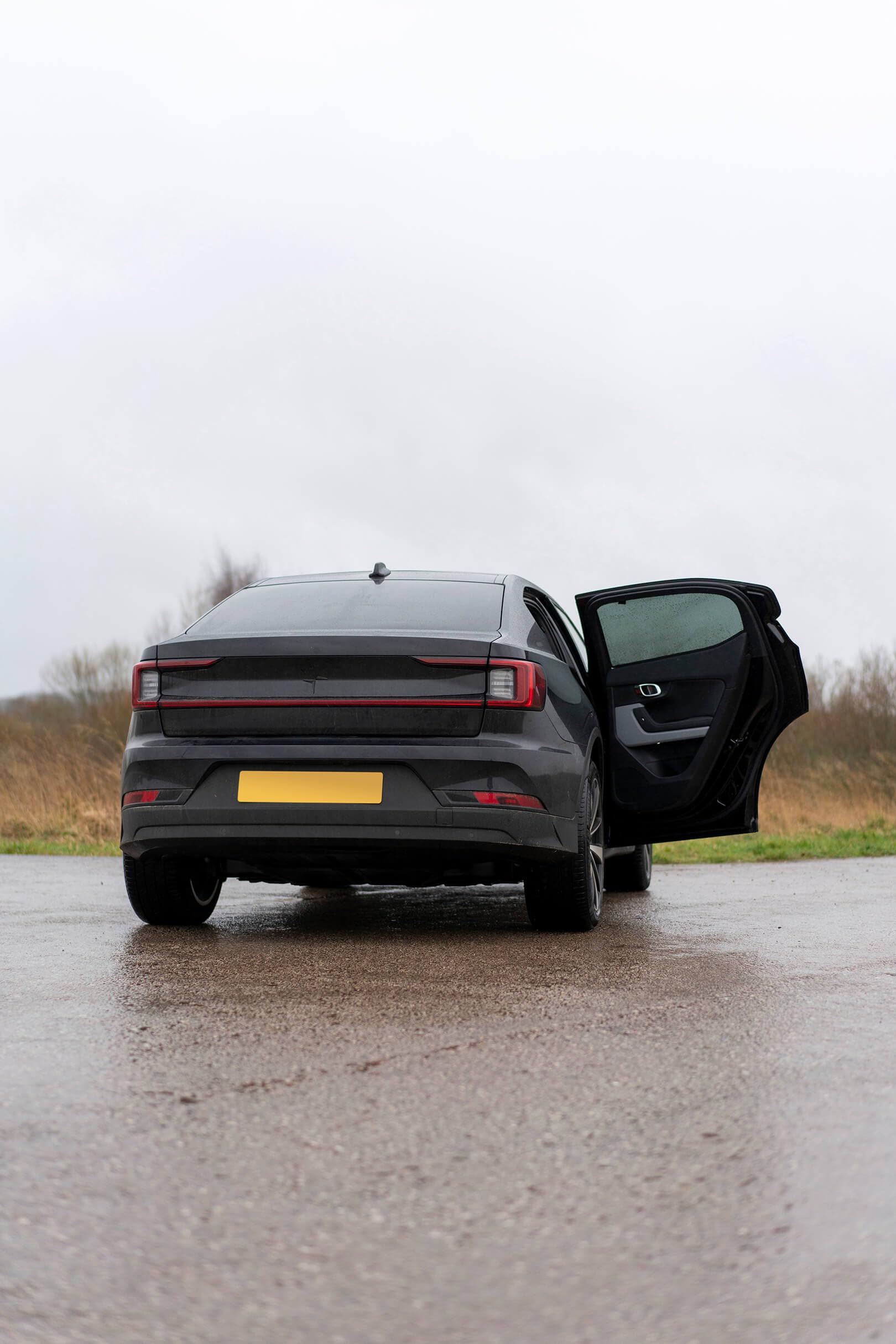 Car Shades Set (Porte Laterali Posteriori) Compatibile con Polestar 2 EV 2019- (2-Parti) Tendine Parasole su Misura