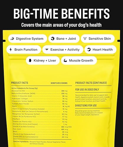 Miniatura 2 de Fi Suplemento de salud para perros 8 en 1 Fórmula diaria que apoya las funciones esenciales de salud Cadera y articulaciones, digestión, piel y