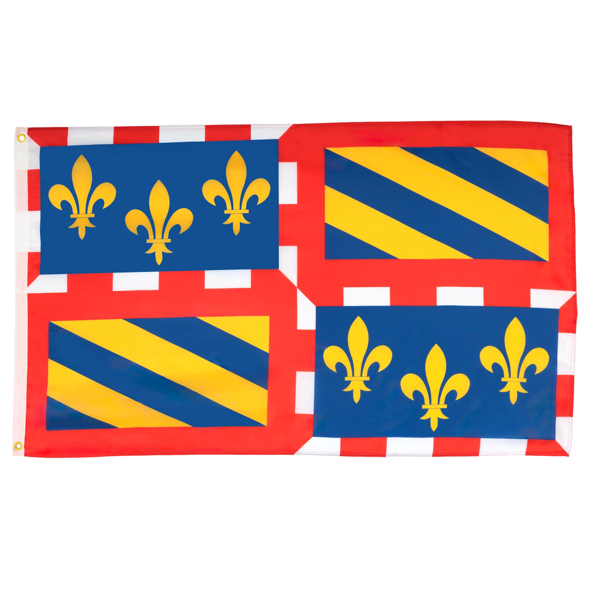 AZ FLAG Pack of 2 Burgundy Flags 90x60 cm 100D Polyester 2 Grommets
