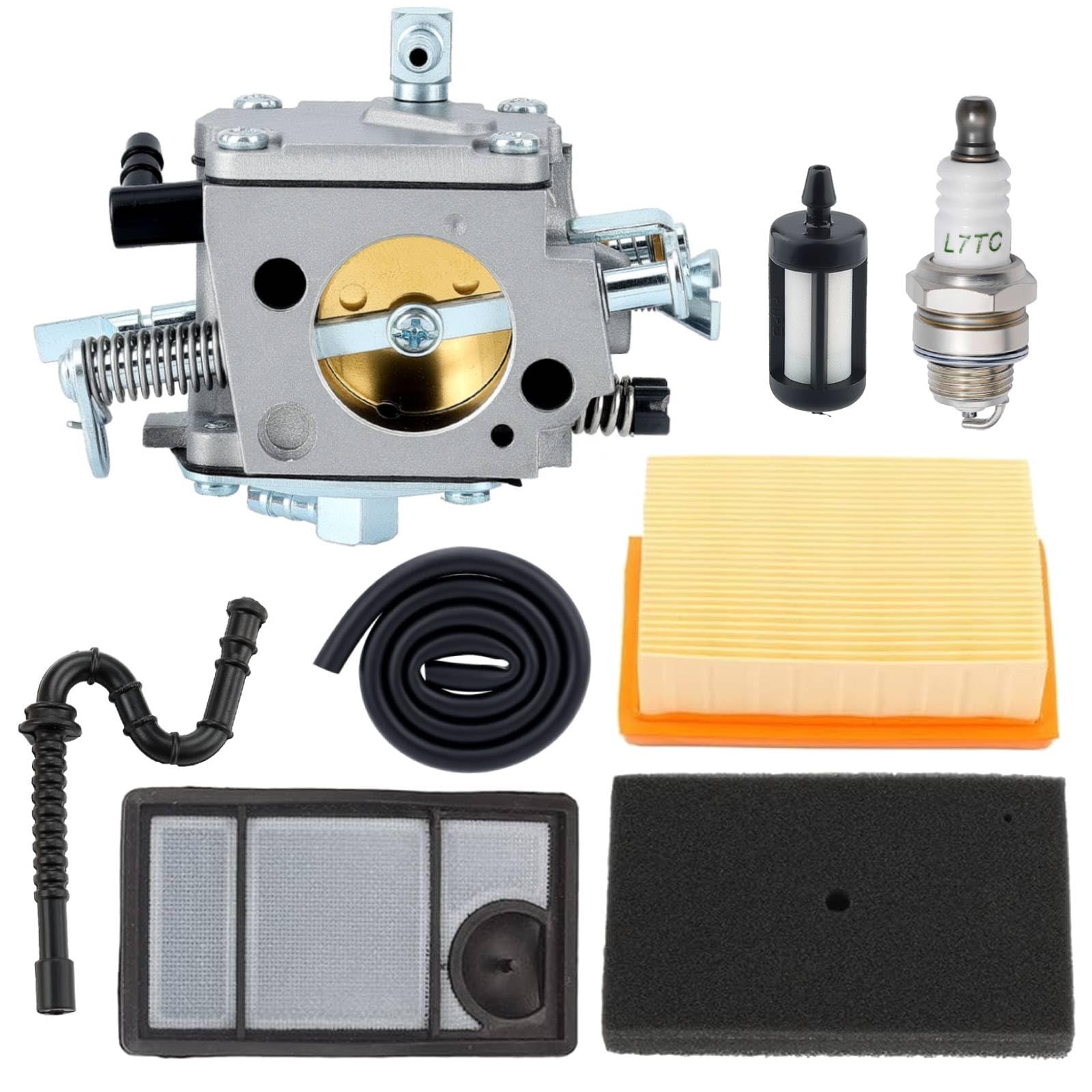 Butom TS400 Carburetor with Air Filter Tune Up Kit for STIHL TS 400 Concrete Cut-Off Saw HS-274E 4223-120-0600