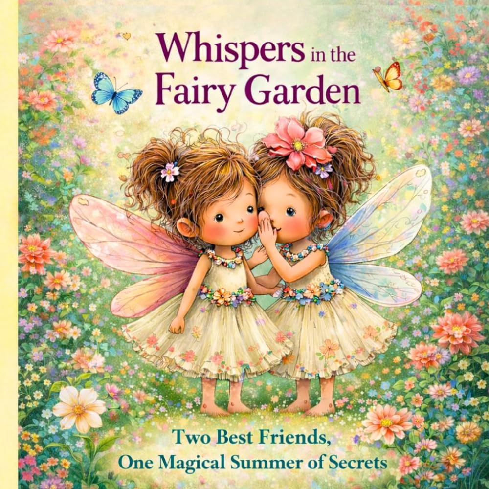Whispers in the Fairy Garden: A Magical Sleepover Guest Book for Girls to Share Secrets, Memories & Fun
