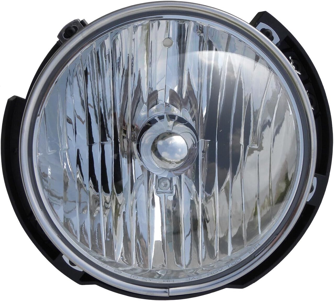ALLIGATOR AUTO LIGHTS Replacement For Jeep 2007/2016 Wrangler Headlight Assembly with Bulb, CAPA Certified, Left/Driver Side, Partslink CH2502175C/ OEM 55078149AB, 55078149AC