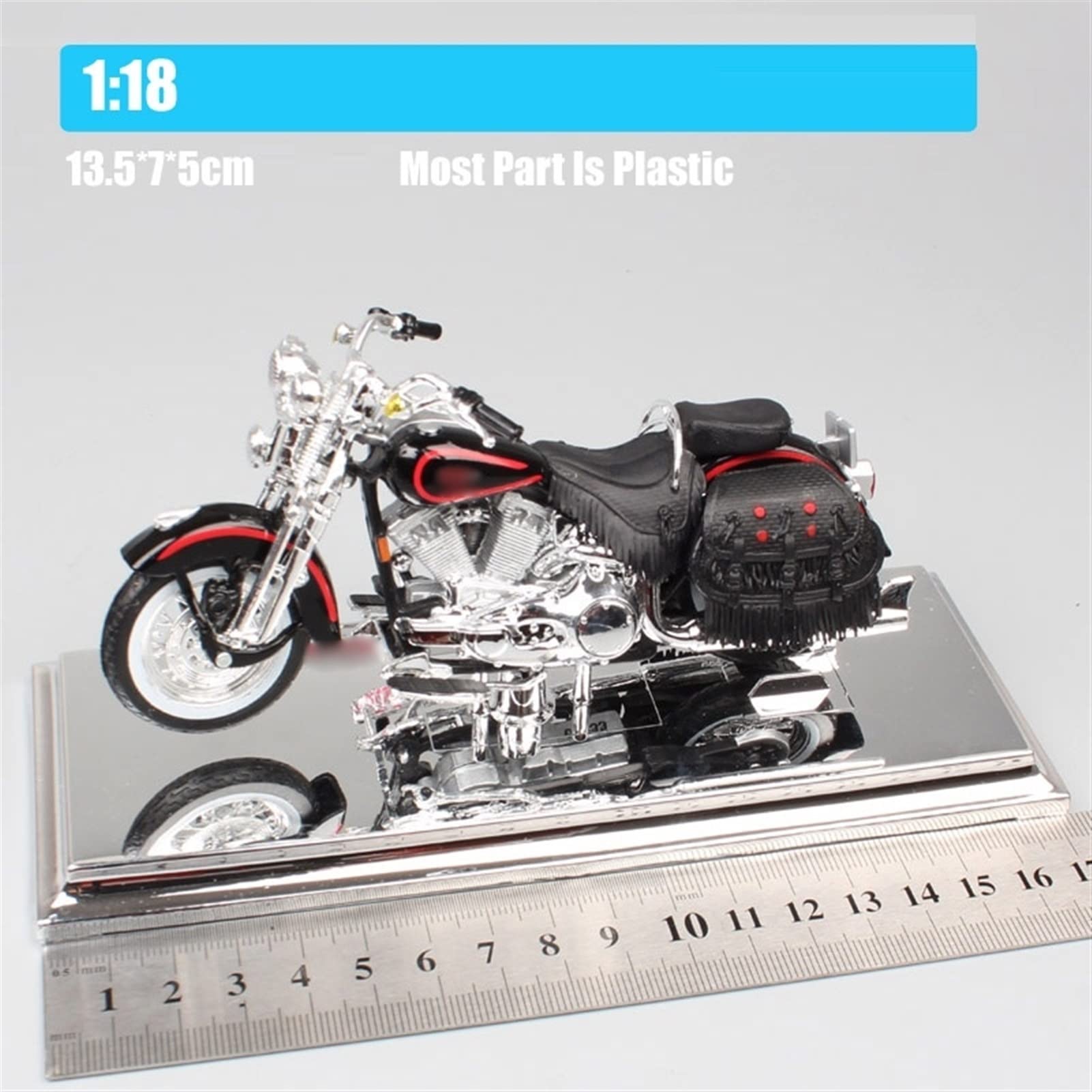 Maßstab 1:18 Retro 1998 Für Harley FLSTS Heritage Springer Old Boy Motorrad Diecasts Spielfahrzeuge Modell Spielzeugauto Erwachsene Favoriten