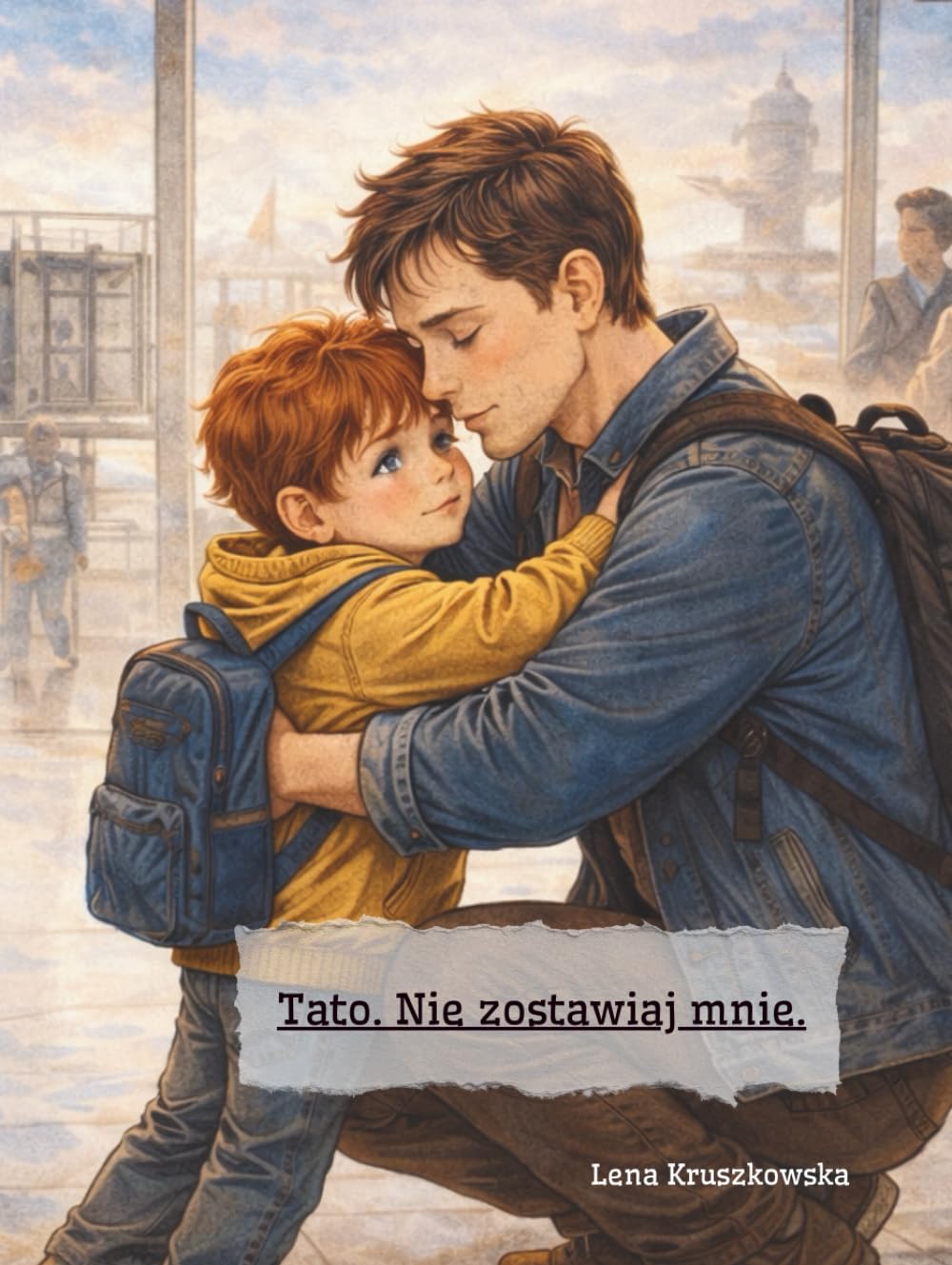 Tato, nie zostawiaj mnie.: Opowieść o tęsknocie dziecka i emocjach dziecka, gdy rodzic wyjeżdża do pracy za granice.