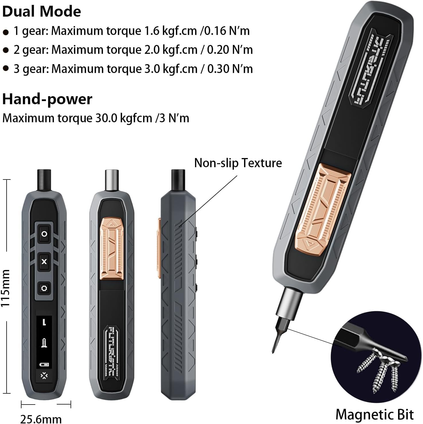 JAKEMY Juego de destornilladores eléctricos 180 en 1, herramientas de reparación con extractor de tornillos para ordenador portátil, iPhone, iPad, Switch, PS5, Xbox, teléfono móvil, Macbook,