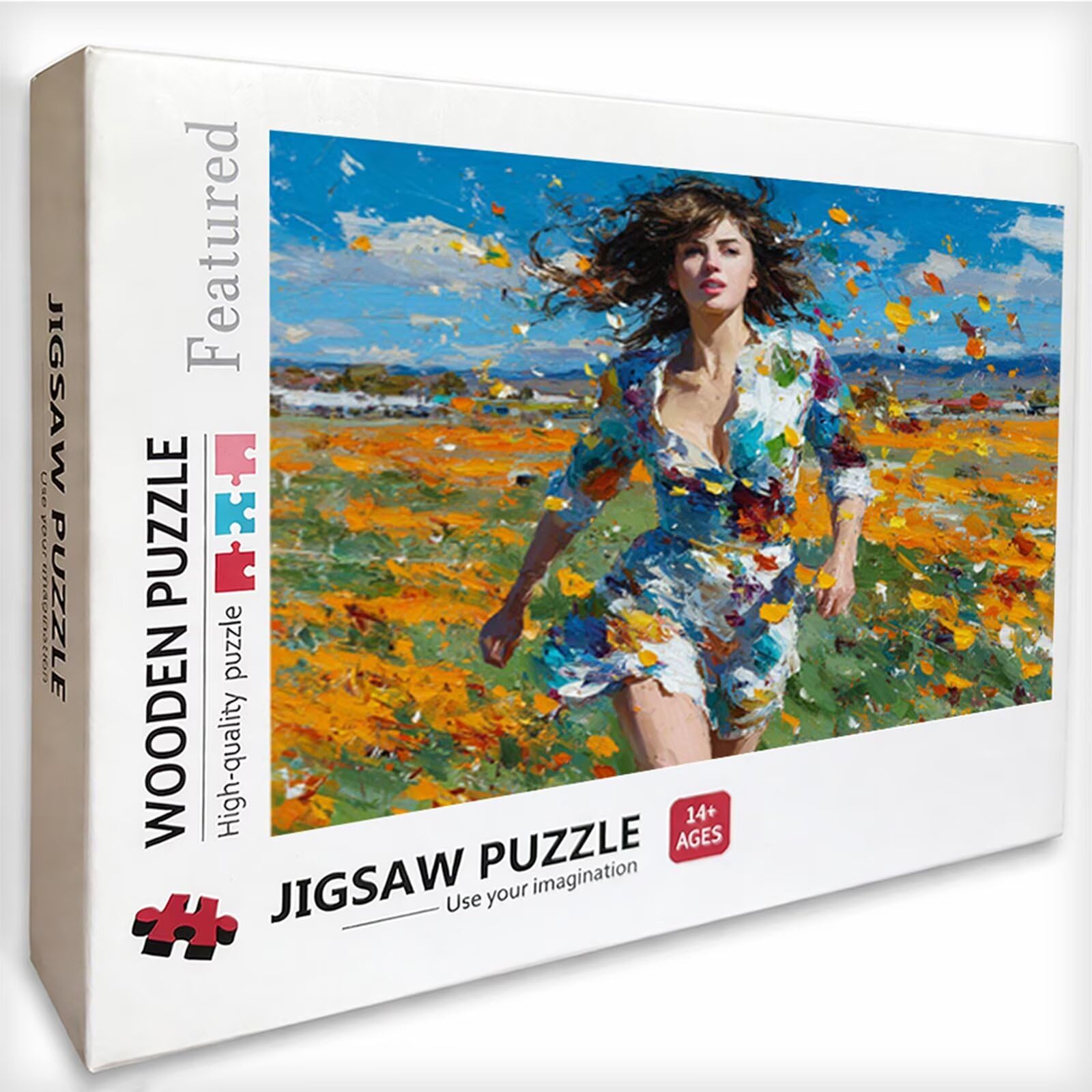 Graffiti Puzzle 5000 Pezzi Adulti, Donna Puzzle Legno con Scatola 156x105cm, Idea Regalo Uomo e Donna, Divertimento Per Adulti, per Gioco Familiar, Giochi di Sfida, Squisita confezione Regalo, K-2433