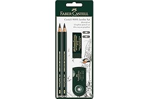 Faber-Castell 9000 Jumbo Graphite Pencil Set: Elevate Your Artistic Expression