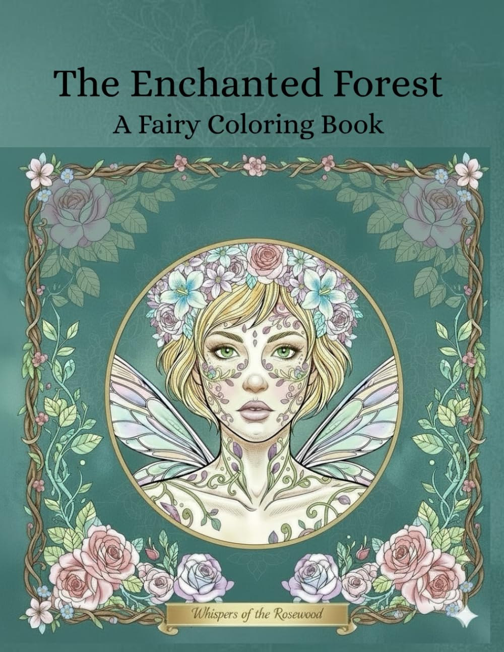 The Enchanted Forest: A Fairy Coloring Book