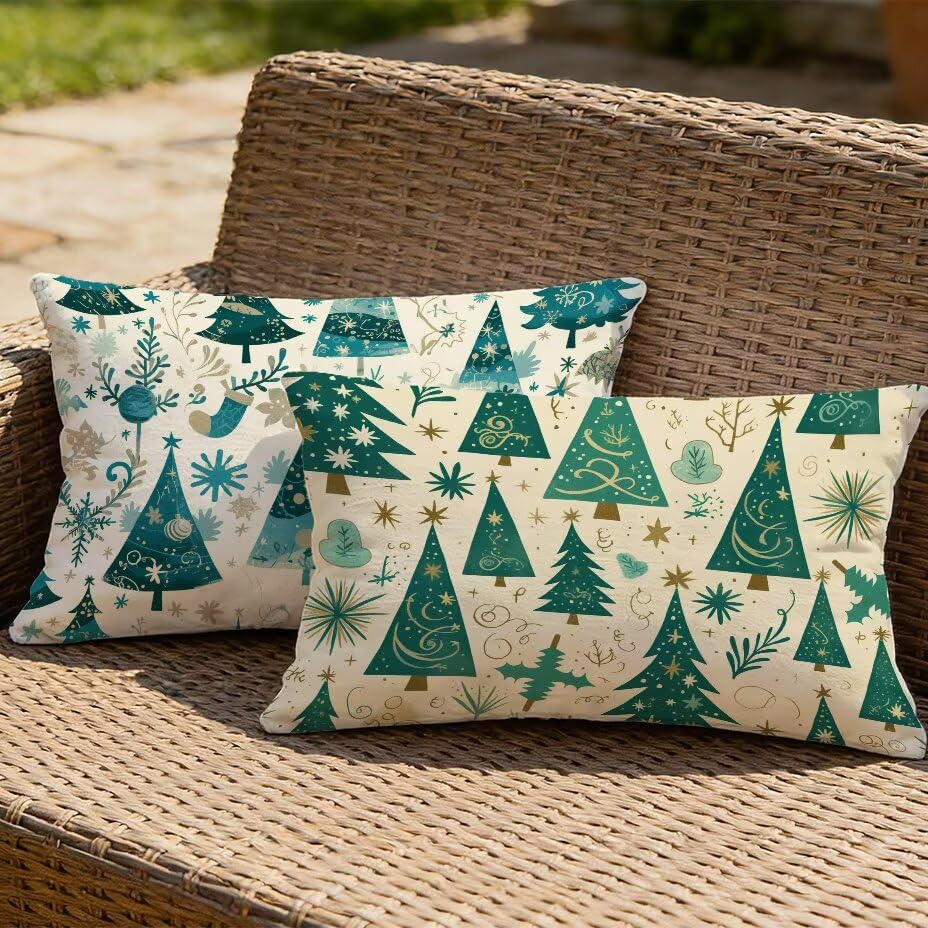 Housse de coussin pour mobilier de jardin et canapé de patio