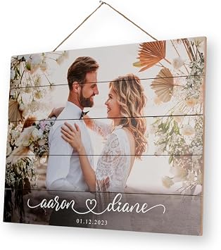 Personalized Wooden Photo Print from Your Picture