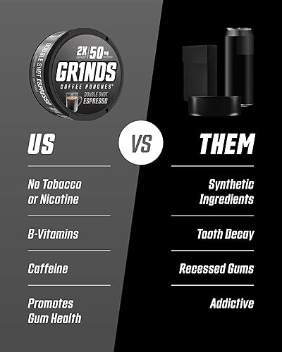 Miniatura 106 de Bolsas de café Grinds 3 latas de vainilla Sin tabaco, sin nicotina alternativa saludable 18 bolsas por lata