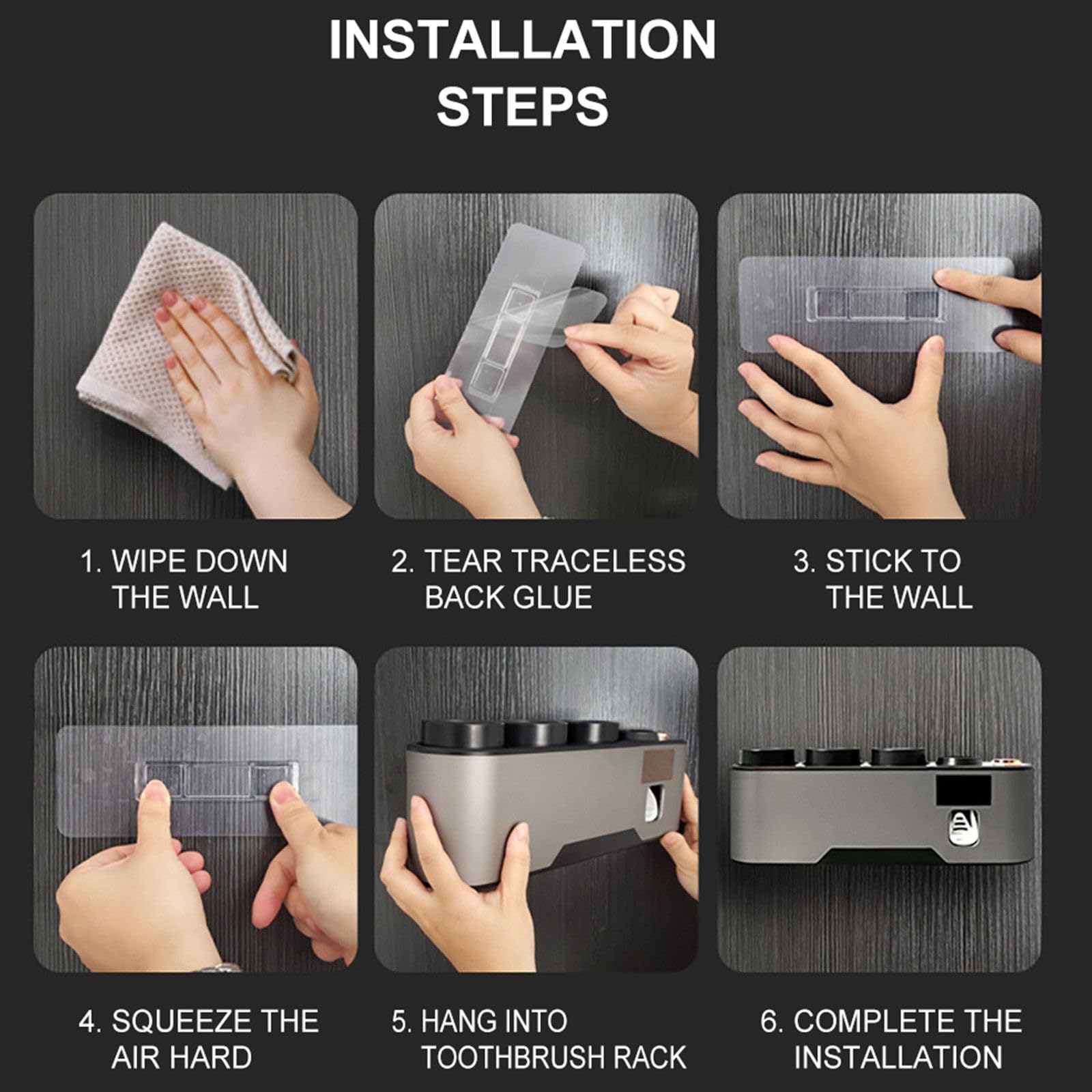 Soporte esterilizador de Cepillo de Dientes UV, Caja de Almacenamiento para Cepillo de Dientes Solar, exprimidor de Pasta de Dientes Inteligente, Accesorios para el hogar,Green