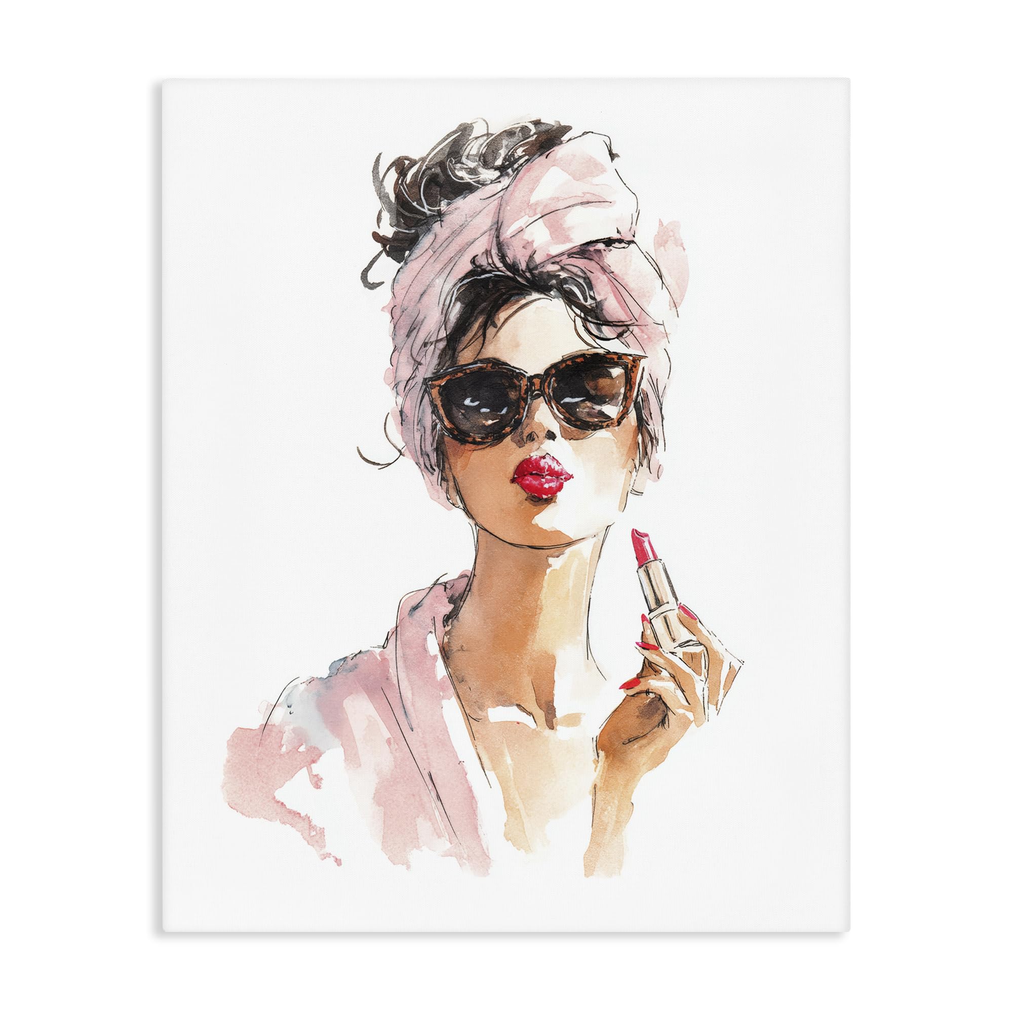Stupell Industries Unframed 'Velour Secrets Lipstick'| Canvas Art