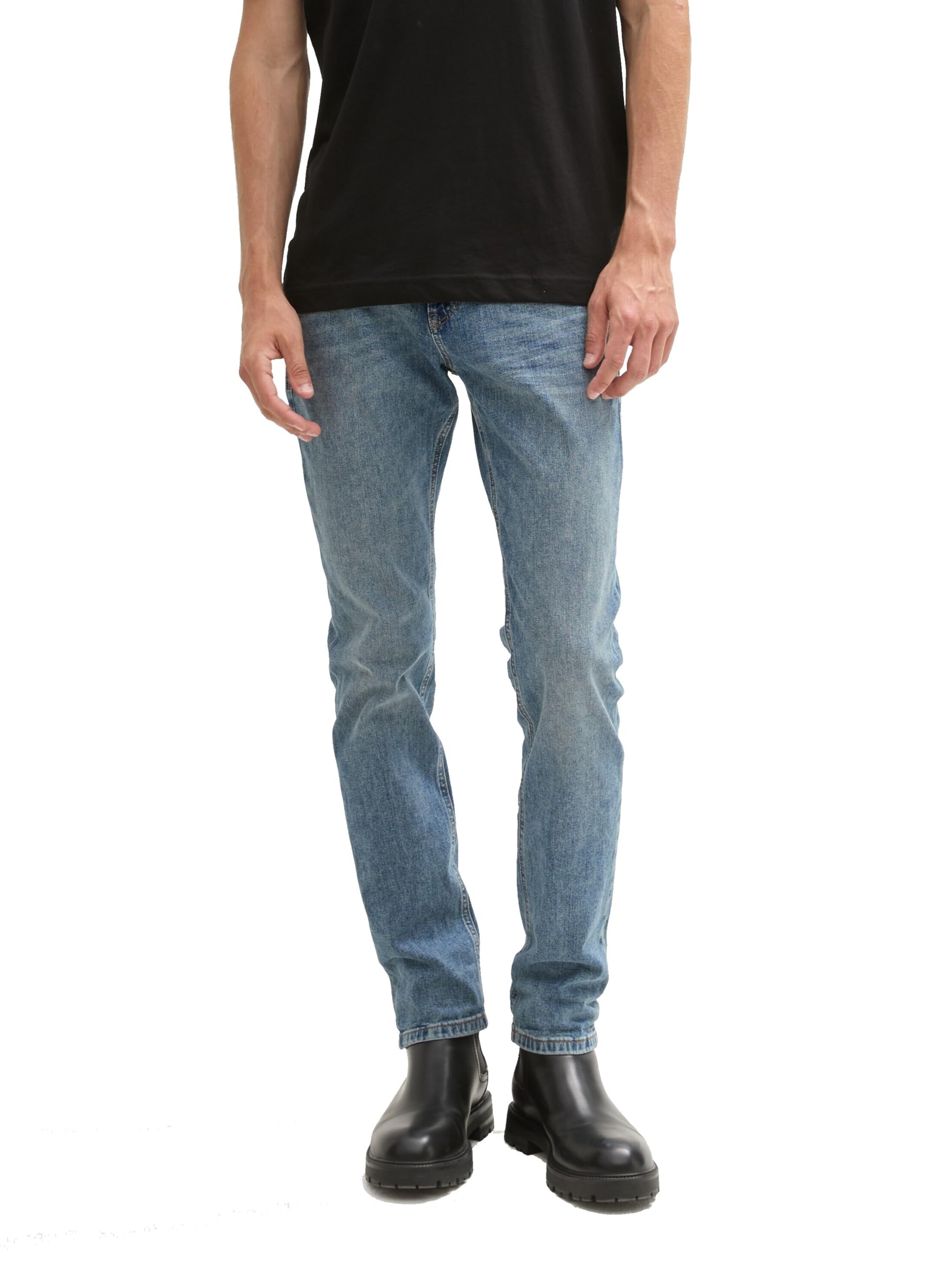 TOM TAILOR Men's Josh Regular Slim Jeans with Stretch