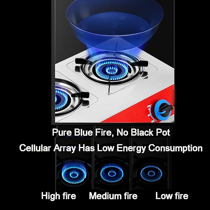 Estufa de Gas 4 Puestos 95 cm De Piso Gas Natural miniatura 6