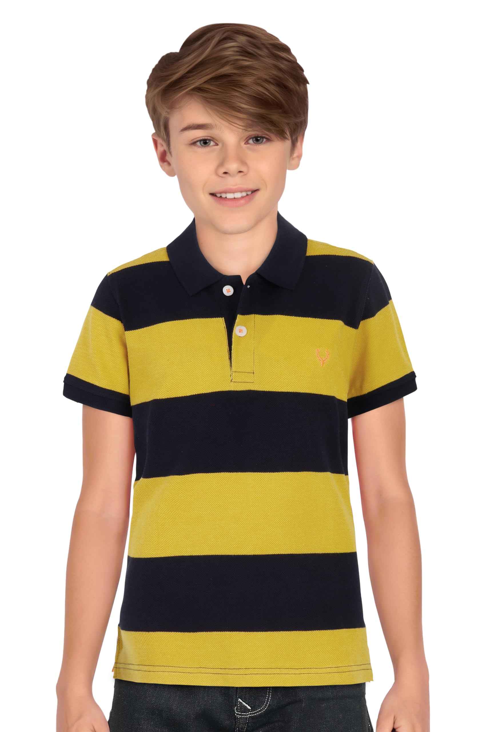 Allen SollyBoy's Cotton Regular Fit Polo T-Shirt