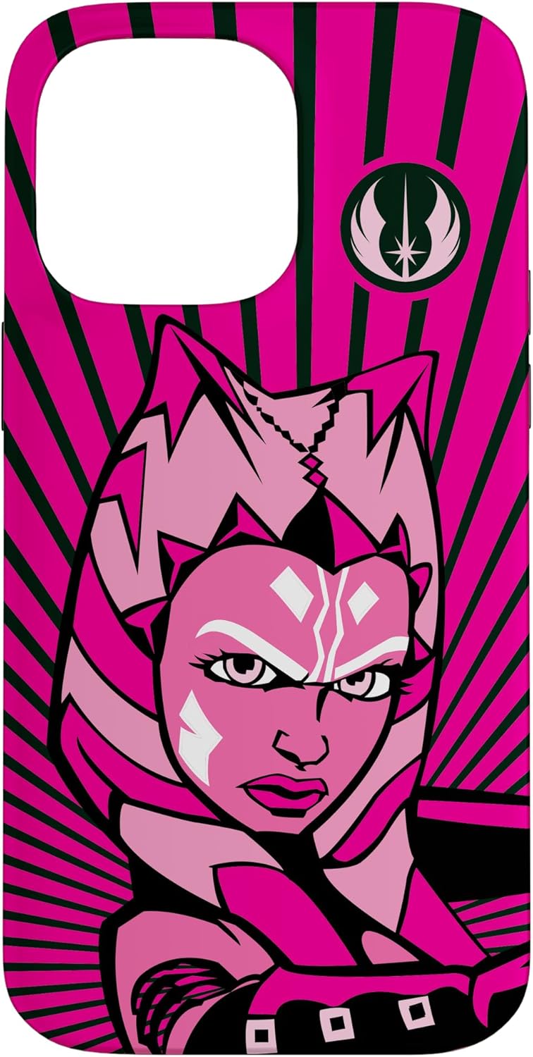 Star Wars The Clone Wars Jedi Order Ahsoka Tano Pink Case for iPhone 14 Pro Max