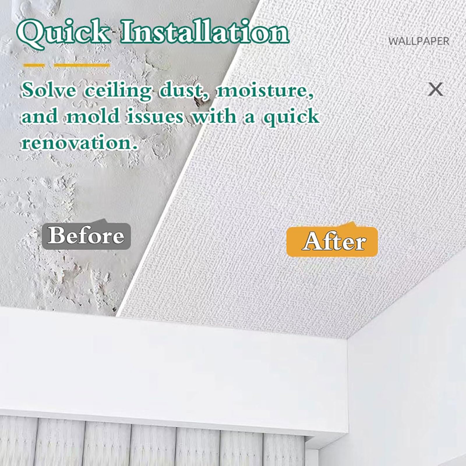 Antihumedad Placas Aislamiento Térmico,Rollo de Papel Tapiz Autoadhesivo de Espuma 3D de Lino,Acolchado Pared Anticolisión Decorativos,Parede Oculta,para Parede de Yeso Descascarillado