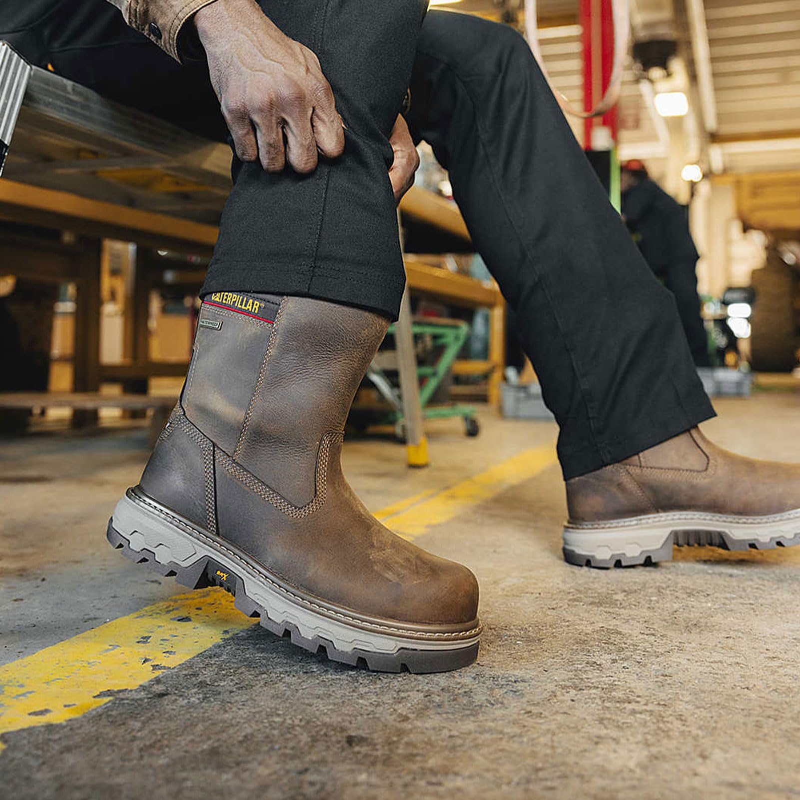 CAT Colorado Equip Wellington Waterproof Composite Toe Botas de construcciónHombre