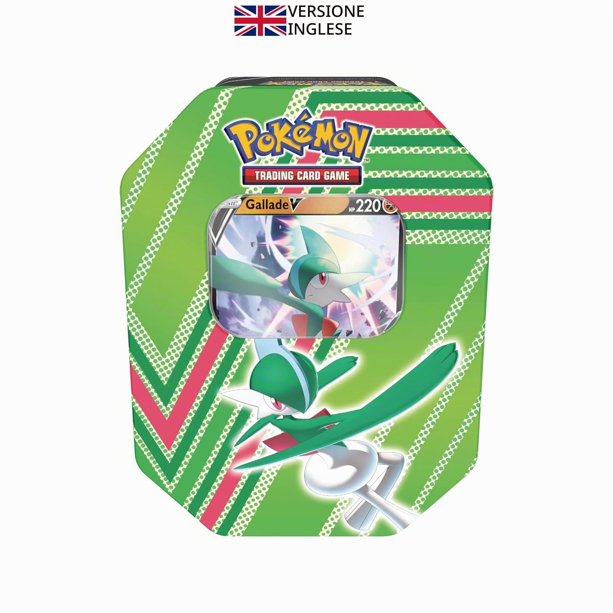 Pokémon Scatola con potenziale nascosto – Gallade V (1 carta stagnola e 4 buste di espansione)