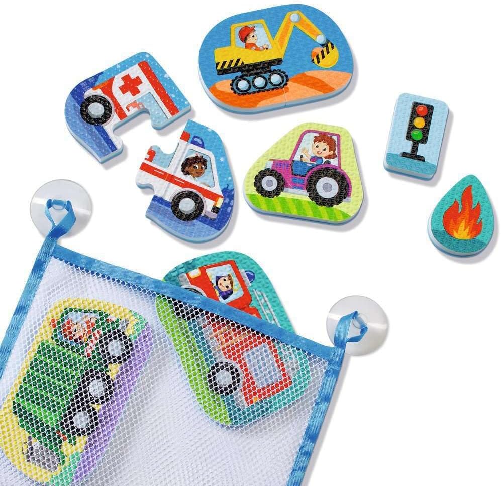 Ravensburger Play+ My First Bath Puzzle: Vehicles from 12 Months